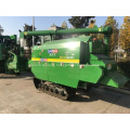 grain wheat rice combine harvester crawler type